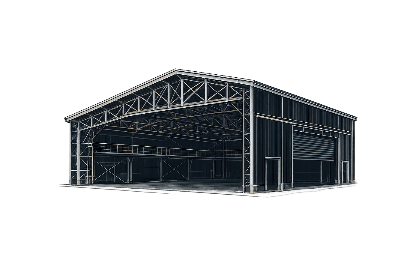 Halls, hangars & bâtiments industriels