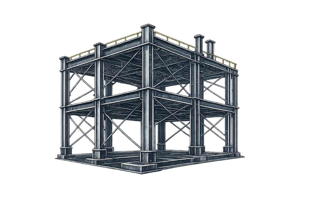 Structures acier lourdes